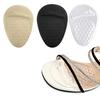 Nova Almofada de Silicone para Antepé Pontilhada Invisível Antiderrapante Meio Tamanho Palmilhas para Sapatos de Salto Alto Sandálias Almofada de Antepé Almofada Metatarsal