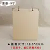 Suporte de Mesa para Calendário DIY com Base Triangular, Encadernador de Argola de Ferro Destacável, Suporte de Calendário Feito à Mão, Suporte de Papel para Virar Páginas