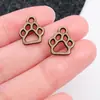 Mistura 20 Liga Antiga Retrô Animal Cão Tigela Osso Pingente DIY Pulseira Colar Acessórios de Joia Pingente