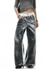 Novedades Primavera Verano 2026 Jeans de Mezclilla Unisex Pantalones Rectos Holgados para Hombre Pantalones Largos Casuales Versátiles de Moda