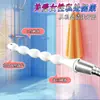 Irrigador de enema de silicona erótico para adultos de 5 cuentas para hombres y mujeres, dispositivo de limpieza y lavado anal, cabezal de ducha