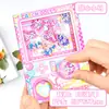 Fubao Panda Creativo Gashapon Órgano Este Bolsillo Diversión Infantil Mecedora Página de Color Descompresión Este Regalo para Estudiantes