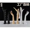 Novo Manequim de Mão Feminina Adereço Mão Falsa de Dama Modelo de Mão Acessórios de Joias Vitrine de Exibição Adereço para Fotografia Modelo Criativo