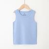 Chaleco de punto cómodo ajustado de terciopelo alemán para niños de otoño e invierno, forrado de forro polar, engrosado, cálido, cuello redondo, jersey sin costuras, ropa interior