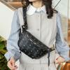 Nova Moda Estampada Bolsa de Peito Feminina Grande Capacidade Bolsa de Cintura Versátil Armazenamento Bolsa de Maquiagem Mochila Estampada Moderna Atacado