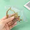 Sacos autovedantes de plástico PVC para embalagem de joias, sacos para acessórios de pulseira de contas budistas, sacos de vedação para presentes de armazenamento atacado
