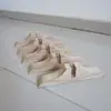 Biombo Tejido de Paja para Jardín de Infantes, Pantalla Pequeña Plegable, Divisor Decorativo, Esquina Móvil para Área de Actividades Bjs