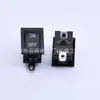 Interruptor basculante con certificación TUV 15*21MM ON-OFF 6A220V para juguetes y pequeños electrodomésticos