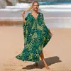 Chaqueta Cover-Up de Bikini de Rayón Europeo y Americano Transfronterizo para Traje de Baño de Aguas Termales, Ropa Exterior, Falda de Playa Marítima, Chal para Traje de Baño para Mujer