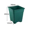 Maceta para Grosella Verde Resistente al Sol Plástico Espesado Resina Multiespecificación Maceta con Control de Raíces Transpirable Rábano Verde Maceta Montaña Verde Fabricante Venta al por Mayor