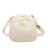 Bolso tipo concha de pana para mujer, Bolso de hombro simple y versátil para el día a día, Bolso cruzado informal de moda estilo coreano de pana