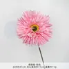 Entrega Directa de Fábrica de Flores Artificiales, Selección Transfronteriza de Crisantemos de un Solo Tallo y Flores Gerberas para Ambiente Decorativo