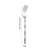 Juego de Cubiertos Transfronterizo de Acero Inoxidable 304, Cuchillo para Bistec Occidental de Alta Gama para Hotel, Cuchara de Postre, Tenedor, Cuchara de Café