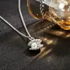Collar de Concha de Perla Plata de Ley 999 Moderno Lujo Ligero Nicho Temperamento Cadena para Clavícula Dropshipping En Stock Envío Rápido