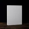 Fichário de argolas capa dura em couro A4 em estoque livro de armazenamento de tecido com 3 furos amostras de cores amostras de tecido em branco