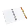 Cuaderno de Bolsillo Espiral Simple con Cubierta de Papel Kraft, Diario, Bloc de Notas, Cuaderno Espiral