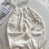 Calças Antimosquito de Seda Gelada para Meninas 2026 Novo Estilo Verão Calças Longas Casuais Macias e Largas Infantis Calças Lanterna para Bebê