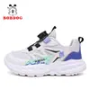 Zapatos infantiles Babu Dou, zapatillas deportivas para niños, modelos de primavera y otoño, cuero impermeable, para niños mayores, zapatillas de correr para niños, zapatos casuales de suela blanda