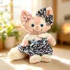 Apenas Roupas de BonecaTamanho P Roupas para Boneca LinaBell Vestido Floral Azul e Branco Camisa Branca Conjunto de Três Peças Roupas de Vestido para Boneca Substituição