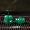 Accesorios de Colgante de Vidrio, Cápsula de Semilla de Loto Color Jade, Accesorios para Joyería Hecha a Mano DIY, Candado de Paz, Colgante de Cuentas de Calabaza, Accesorios Pequeños