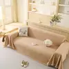 Cojín de sofá de chenilla impermeable, apto para todas las estaciones, resistente a las manchas, antideslizante, para uso en el hogar, diseño simple, se puede lavar a máquina y cubre sofás de cuero