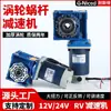 Motor de CC 12V24V 6W-250W Motor de Baja Velocidad y Alto Par con Reductor de Engranajes Ajustable en Velocidad Hacia Adelante y Hacia Atrás