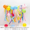 Globo de Papel Crepé de Colores Borla de Papel Cinta de Papel Serpentina Estilo Ins Decoración de Pared de Fondo para Fiesta de Cumpleaños Decoración de Pared de Campo