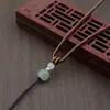 Corda de Pingente de Corda Ruyi Trançada Dupla Cordão para Colar Colorido Artesanal DIY Cordão para Pingente de Jade Ágata Pendurado no Pescoço