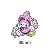 Em Estoque Vestido Rosa Japonês Fofo Broche de Gato Decoração de Adesivo para Capa de Celular Mercadoria de Menina Presente Fábrica de Personalização