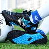 Zapatos de Fútbol Profesionales Ronaldo para Hombre Hebilla Giratoria Menos Niños Transpirables Adolescentes Niños Estudiantes de Primaria y Secundaria Zapatillas con Tacos tf
