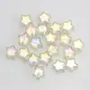 Novo pingente de estrela de cinco pontas mágica com furo de 8 mm, contas de vidro cristal, acessórios para joias feitas à mão DIY, atacado