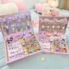 Set de Caja de Regalo de Joyería para Niños Accesorios para el Cabello Tiara de Princesa Pasador para Niña Cuerda para el Cabello de Bebé Regalo para el Día del Niño de Niña
