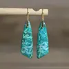 Pendientes colgantes artísticos retro color piedra emperador natural elegantes elegantes elegantes elegantes pendientes para mujer pendientes pendientes