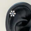25 Brincos Azuis em Formato de Floco de Neve Mais Vendidos no Inverno
