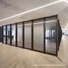 Mamparas de Oficina de Vidrio Esmerilado, Muros de Cristal de Aleación de Aluminio, Personalizados para Bancos y Salas de Reuniones, Incluye Instalación