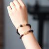 Pulseira de Cristal Fragrante Natural com Cinco Sutras, Estilo Levemente Luxuoso, Pulseira Unissex com Tema de Floresta, Atacado de Alta Qualidade