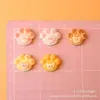 Patas de Gato Lindas Pegamento de Crema Resina Accesorios Decoración DIY para Funda de Teléfono Animales de Dibujos Animados Arcilla Hecha a Mano Accesorios