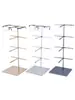 Suporte de Exibição de Óculos de Aço Inoxidável de Múltiplas Camadas para Lojas de Ótica, Porta-Óculos de Mesa, Suporte para Óculos de Sol, Adereços de Exibição