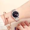 Mike mike Nuevo Reloj Simple Mix Hombre y Mujer Pareja Correa de Acero Impermeable Estudiante Corazón Reloj de Cuarzo