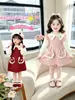 Vestido de Punto para Niña Otoño 2026 Estilo Nuevo Estilo Primavera y Otoño Infantil Vestido de Princesa Ropa de Otoño para Bebé Falda de Punto