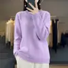 26 Novos Suéteres de Lã Outono e Inverno para Mulheres, Suéteres Slimming Vazados Estilo Coreano, Pulôveres Tricotados, Suéteres de Lã Básicos Estilo Solto e Preguiçoso