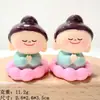 Accesorios de Resina Estilo Estéreo Marea Nacional Adornos de Todos los Deseos Muñeca de Dibujos Animados para Coche Diy Caja Ciega Accesorios para Muñecas