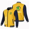 Chaqueta Americana 2022 Nueva Comercio Exterior Traje de Béisbol Deportes para Hombre Delgada Moda Cremallera Coche Estándar Chaqueta de Motocicleta