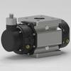 Medidor de flujo de rueda de cintura de gas inteligente con pantalla digital de flujo gas natural propano nitrógeno medidor de flujo de raíces de gas de alta precisión
