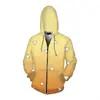 Spot comércio exterior nova animação GMZR impressão digital 3D masculino com estampa casaco moletom com capuz