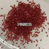 Acessórios para Joias DIY Contas Costuradas à Mão Contas Soltas Preenchidas com Tubos de Prata Contas de Canto de Vidro Material para Roupas 2mm 10g