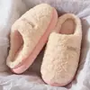 MT-6316 Novas Pantufas de Algodão Outono/Inverno para Mulheres, Sapatos de Algodão Peluciados para Casa para Casais