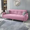 Sofá cama plegable para salas de estar pequeñas, nuevo modelo 2026 de sofá cama para apartamentos y casas de alquiler, sofá cama de doble propósito