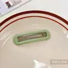 Pinza para el pelo de color caramelo pinza bb para niños pinza para flequillo deshilachado pinza de pico de pato pinza para el pelo pinza famosa de internet para niñas tocado