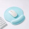 Alfombrilla de ratón de silicona con reposamuñecas, almohadilla suave, soporte para la mano, antideslizante, engrosada, comodidad creativa para teclado para hombres y mujeres